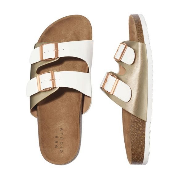 Double Buckle Sandals 9 Avon - Picture 4 of 4
